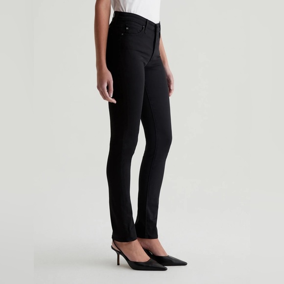 AG Jeans black Prima cigarette leg slim pants - size 30 - Picture 4 of 13